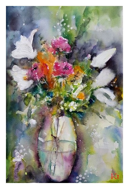 Bouquet aux lys 17 mai