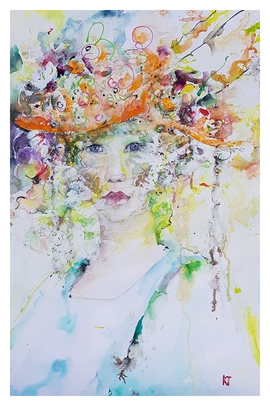 La dame au chapeau