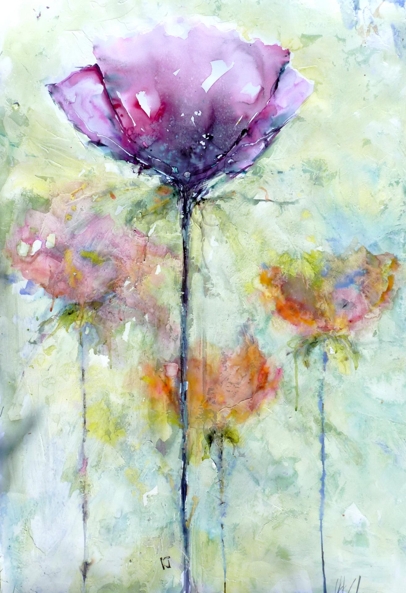 Les roses de Blanche(vendu)