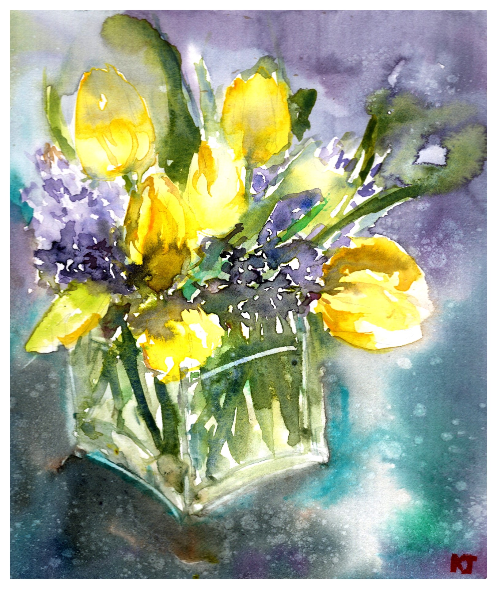 Tulipes jaunes